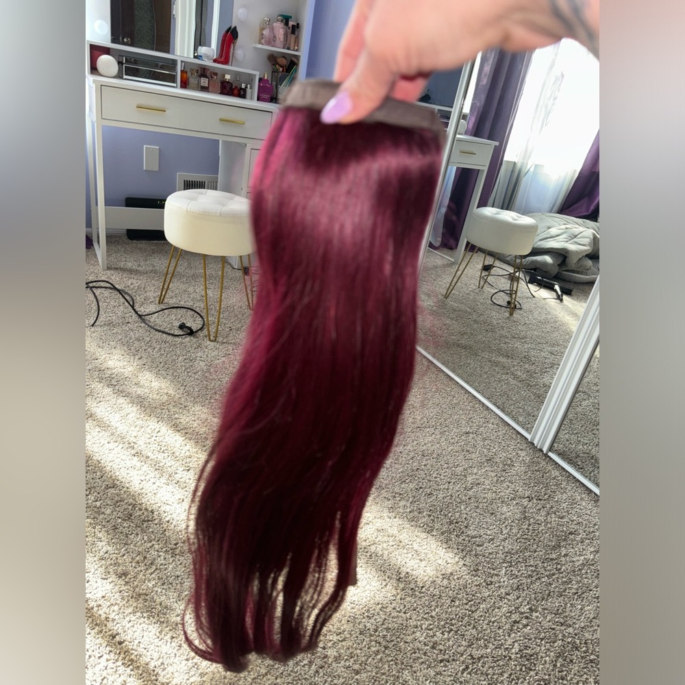 Ponytail  100%  human hair